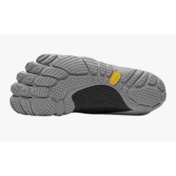 Vibram Women's FiveFingers V-Run Retro, Black/Grey, Size 8.5-9 Eu 40 - Picture 2 of 6